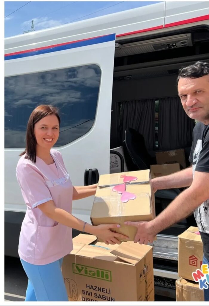 Fotografija iz članka Lista Polimlje o akciji